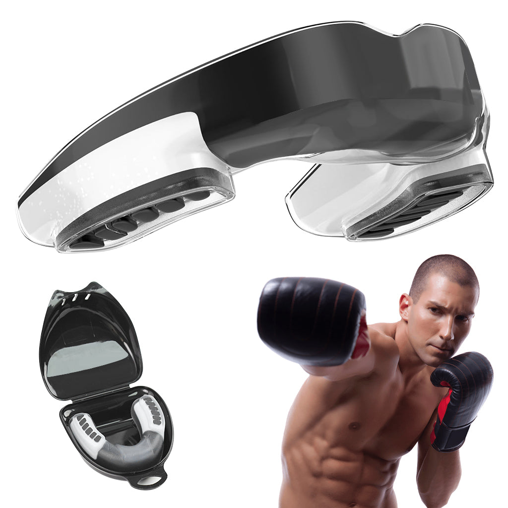 Proberos Boxing Mouthguard EVA Mouthguard Teeth Guard High-density EVA Moulded Mouthguard Single Mouthguard for Upper Teeth for Boxing Training One Size for Adult Teen Proberos Boxing Mouthguard EVA Mouthguard Teeth Guard High-density EVA Moulded Mouthguard Single Mouthguard for Upper Teeth for Boxing Training One Size for Adult Teen